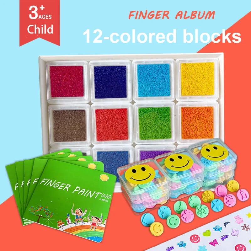 Funny Finger Painting Kit