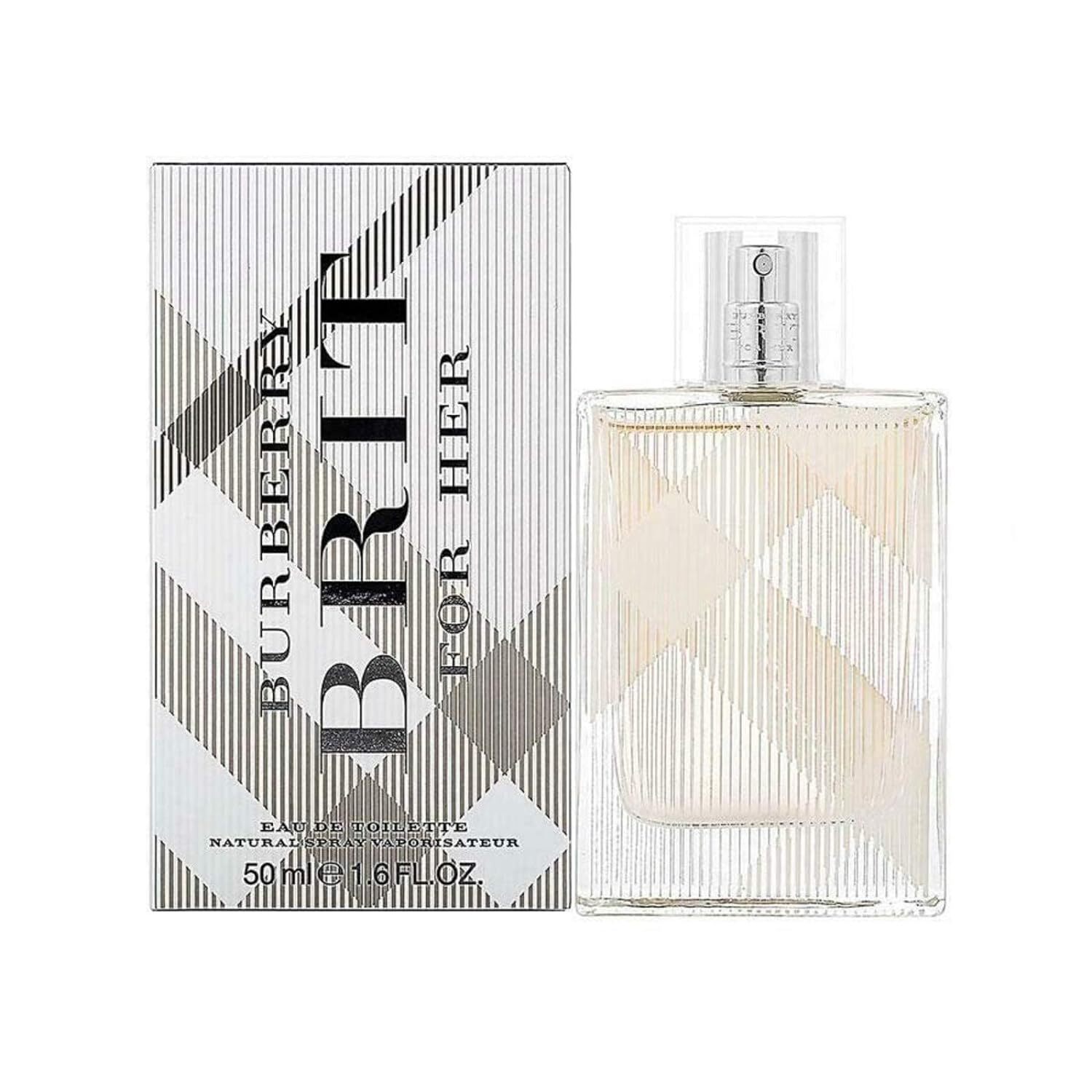 Burberry Brit Eau de Toilette for Women - Notes of crisp. icy pear. sugared almond and intense vanilla