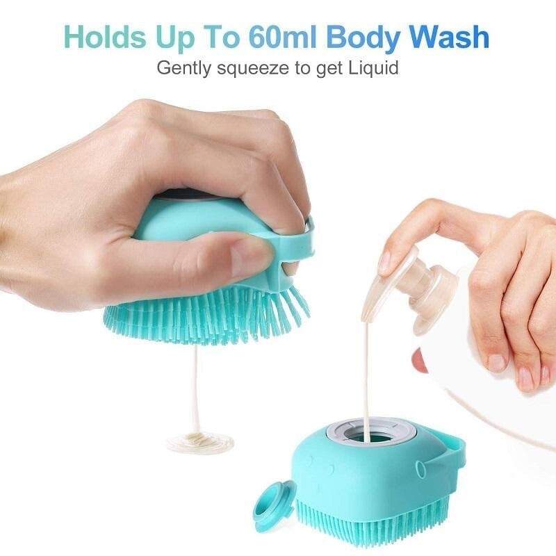 🔥 Pet Grooming Brush Bath