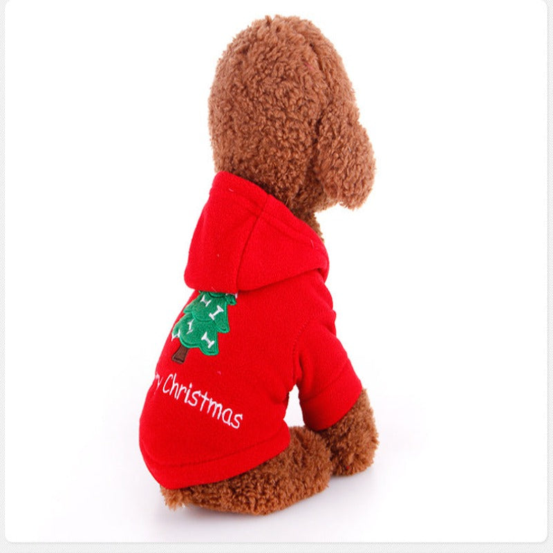 Christmas Red Pet Dog Clothes