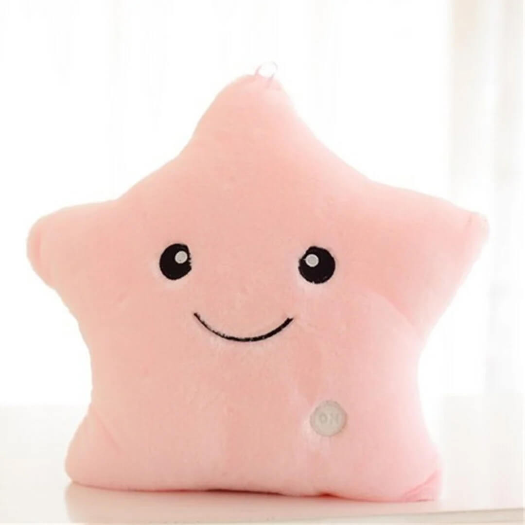 Soft Star Pillow With Glowing LED Light