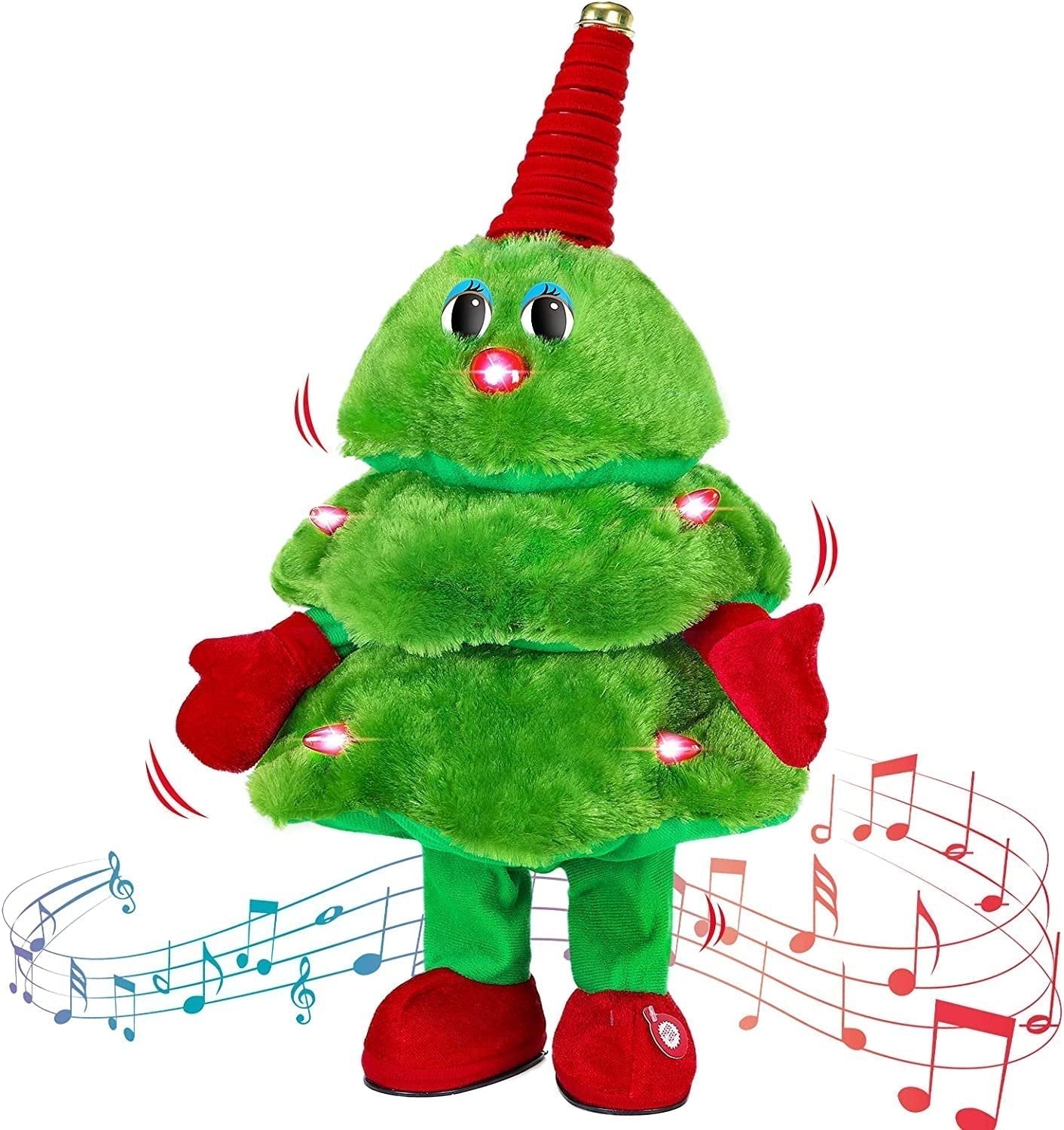 Sing and Dance Rock Christmas Tree Toy