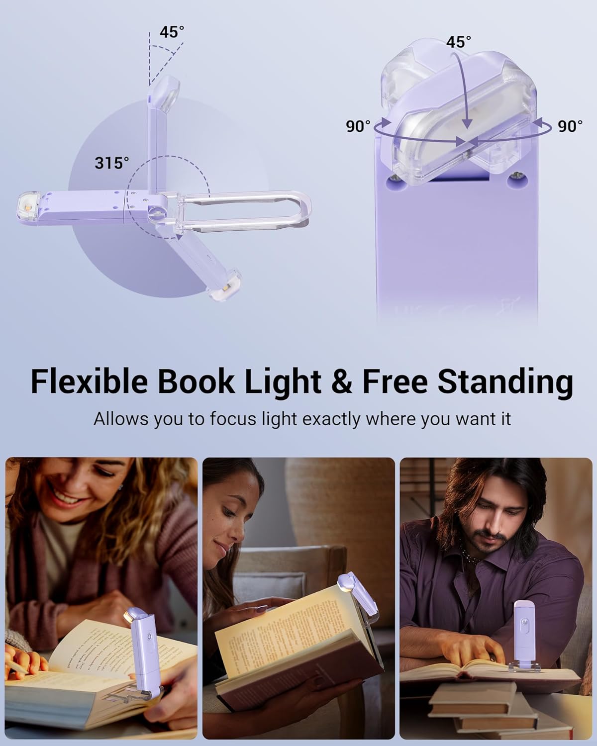 Rechargeable Book Light