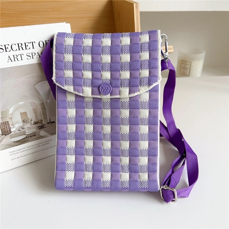 Women's Mini Spring&summer Knit Vacation Shoulder Bag