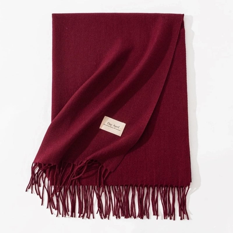 Scarf Winter Warm Windproof Shawl Women's High-end  Women's Cashmere Scarf
