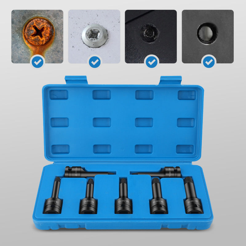 Damaged Screw Extractor Set