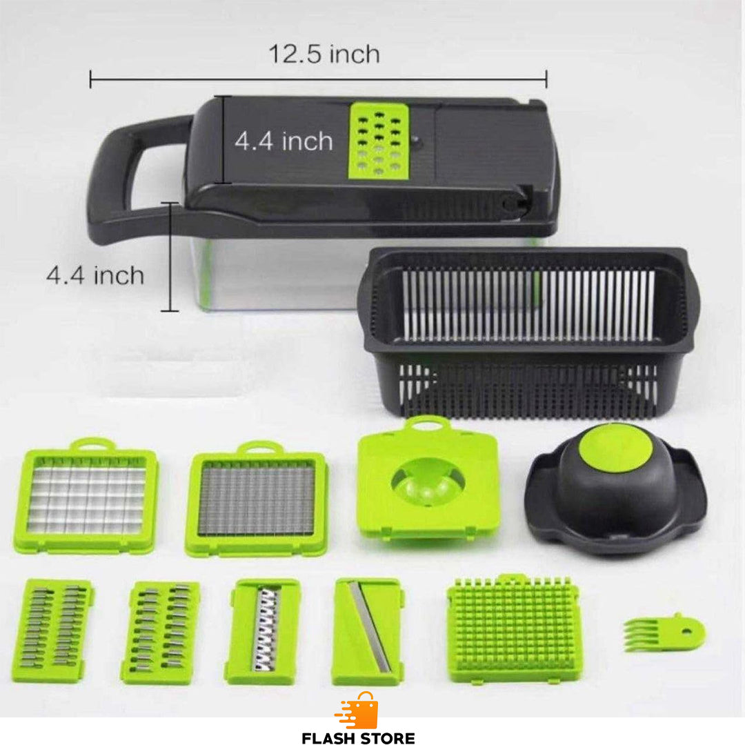 14 in 1 Multifunctional Vegetable Cutter With Container