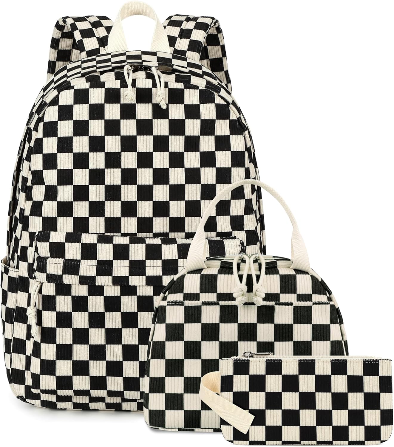 Bluboon School Backpack Teens Girls Boys Kids School Book Bags with Lunch Box Pencil Bag