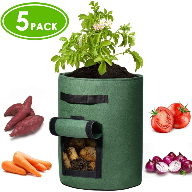 Basic Solid Color Nonwoven Planting Sack