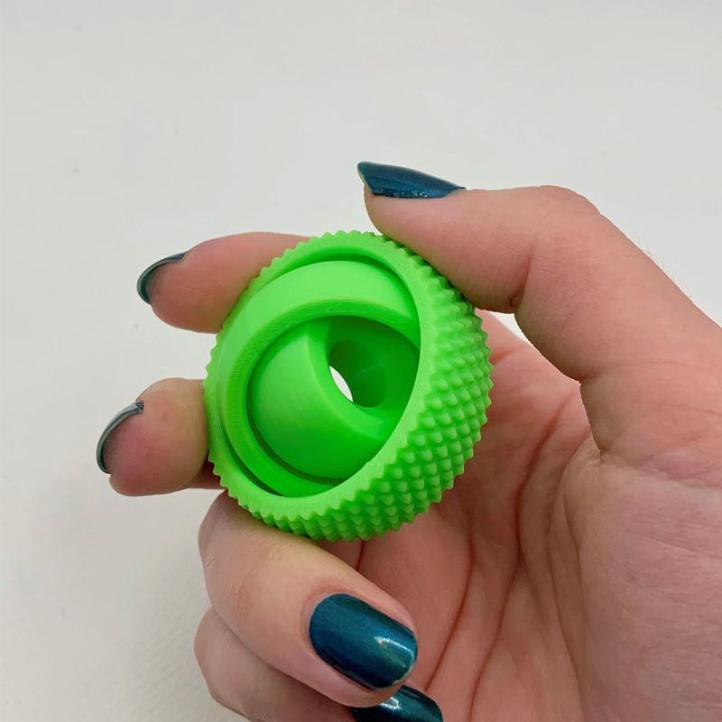 Textured Gyro Fidget Spinner