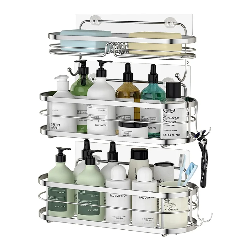 Directly Supply Smart Bathroom  Accessories set Bathroom And Kitchen Dish Drying Rack Kitchen Corner