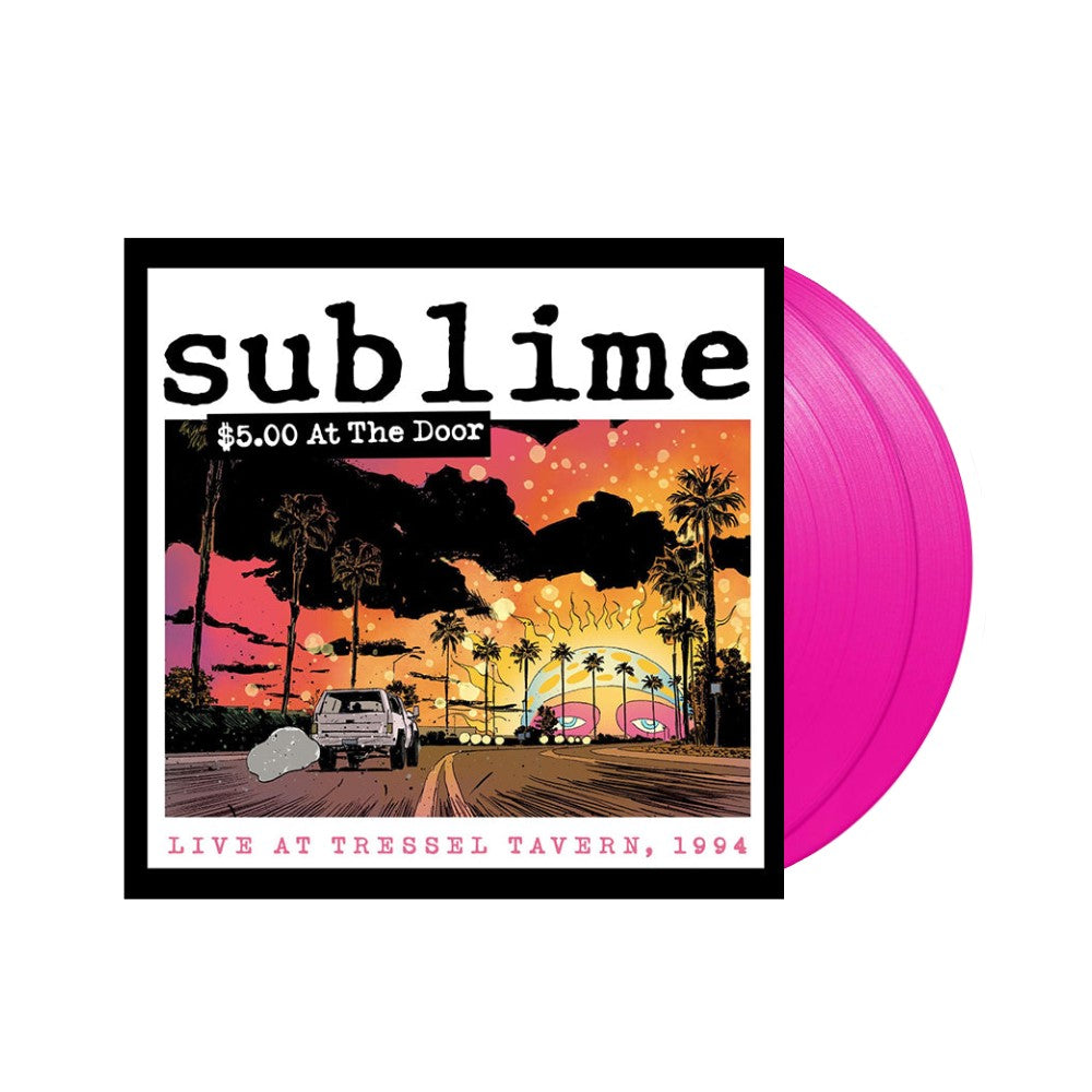 Sublime - $5 At The Door: Live At Tressel Tavern, 1994 Exclusive Pink Color Vinyl LP Limited Edition #750 Copies