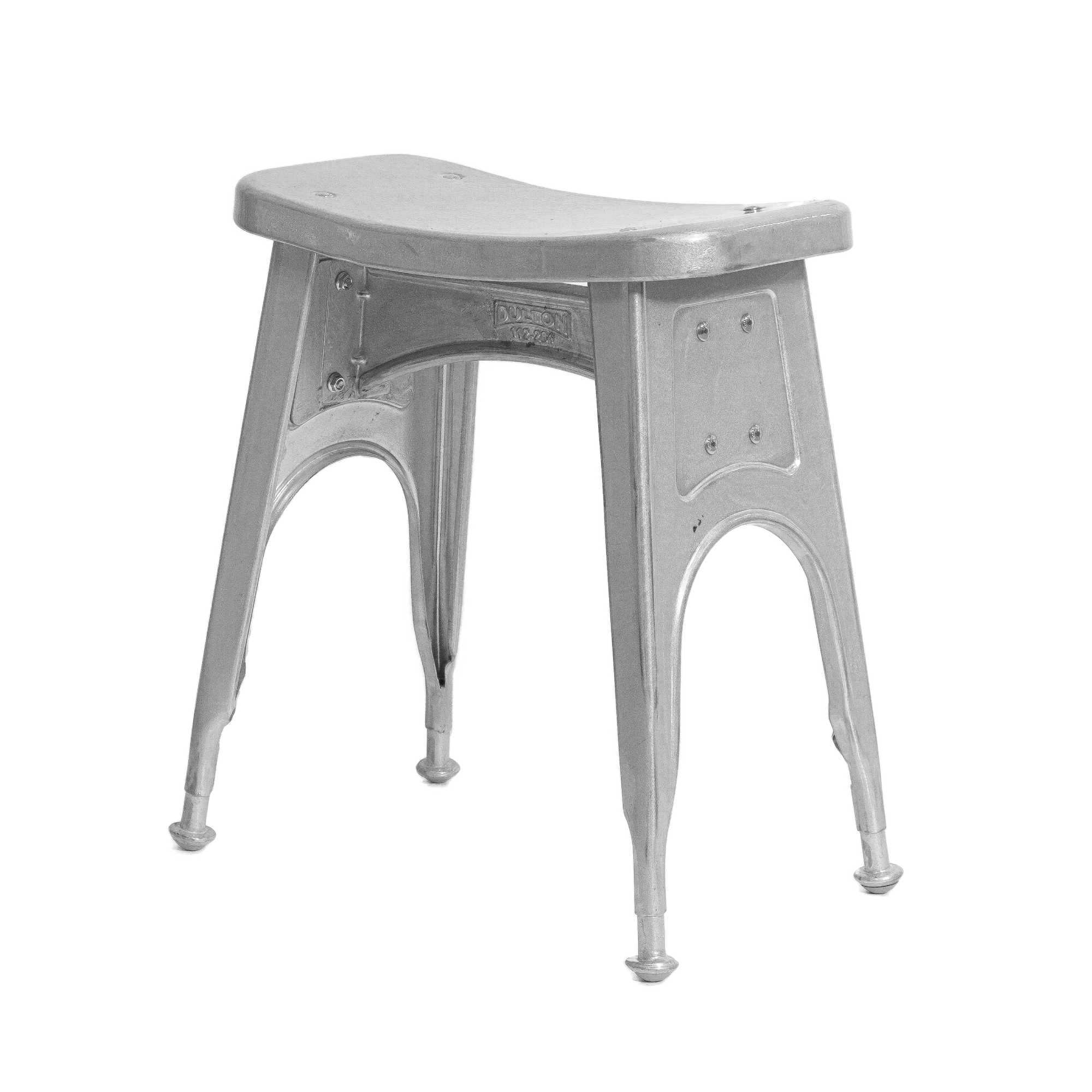 Dulton Kitchen stool. Galvanized Steel