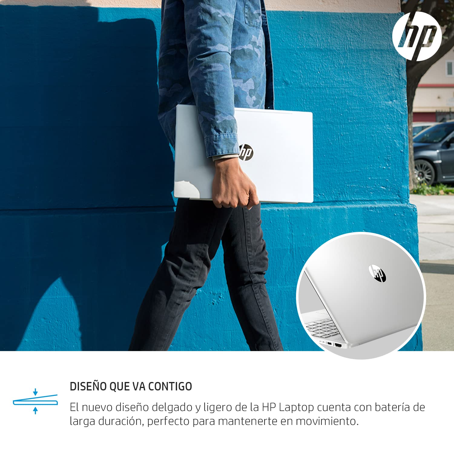 HP Laptop 15-dy2052la;Windows 10 Home 64; intel i5 ; RAM 8GB; Unidad de estado sólido PCIe® NVMe M.2 de 256 GB; Gráficos Intel® Iris® Xe; Pantalla HD 15.6