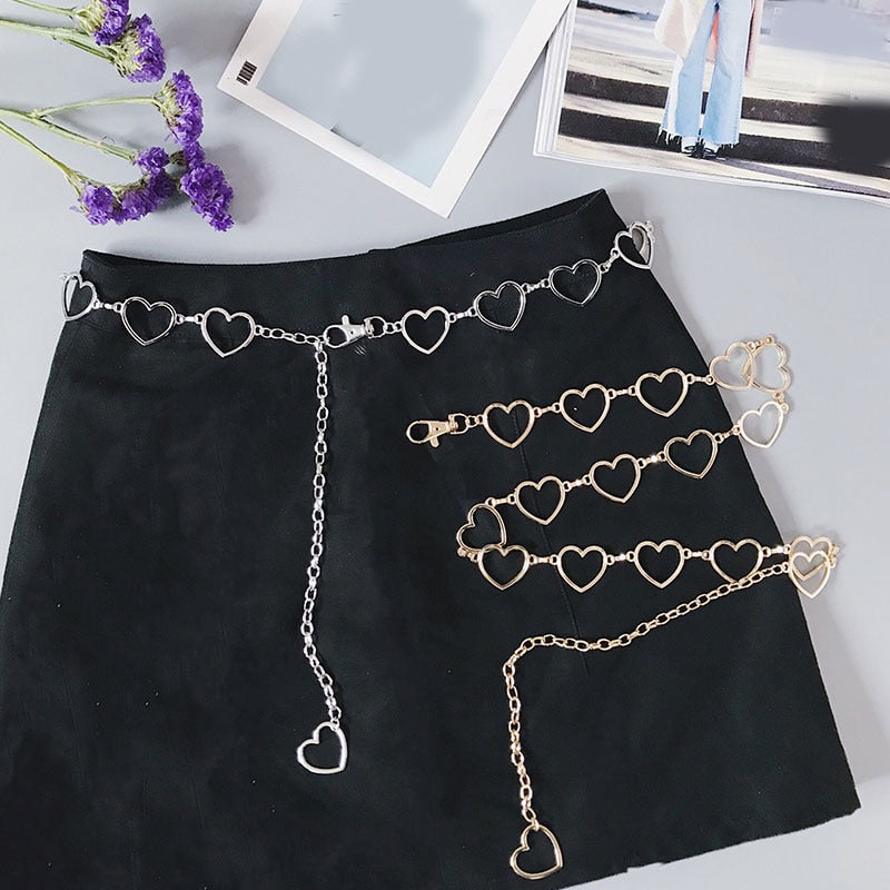 Heart Chain Belt