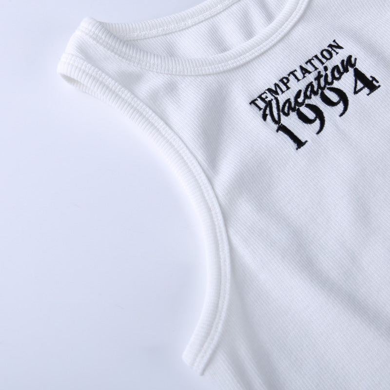 Temptation Vacation 1994 Ribbed Top