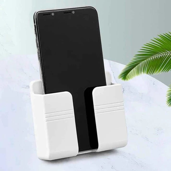 Pack Of Two Mobile Charging Holder Wall Mounted