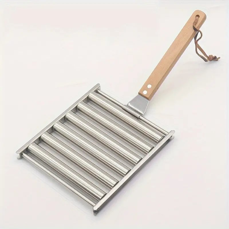 🔥Hot Sale 49% Off –Hotdog Roller Stainless Steel Sausage Roll Rack
