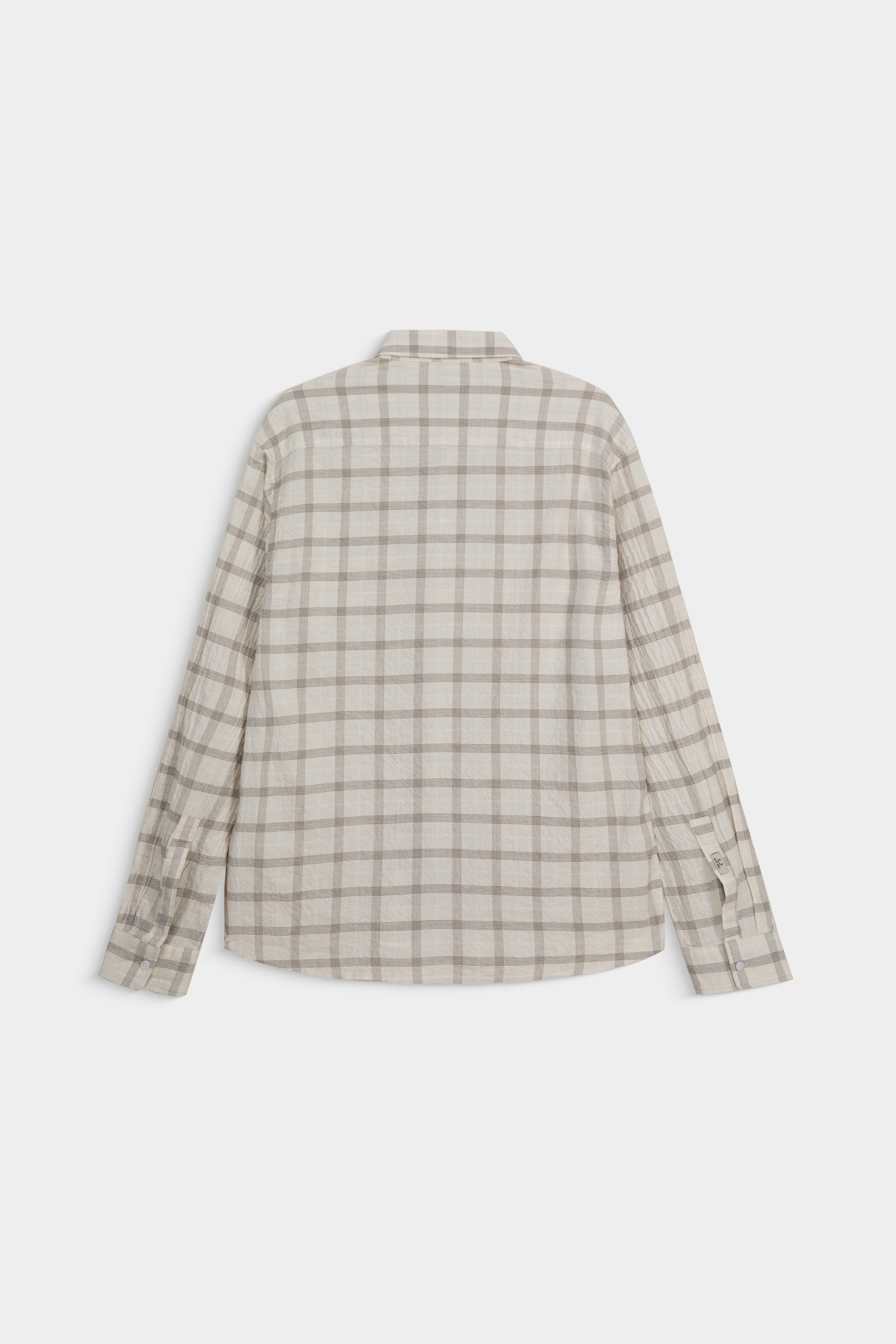 Seersucker Checkered Shirt