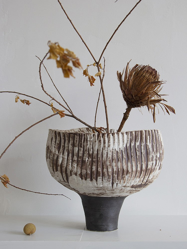 Handcrafted Wabi-Sabi Ceramic Vase