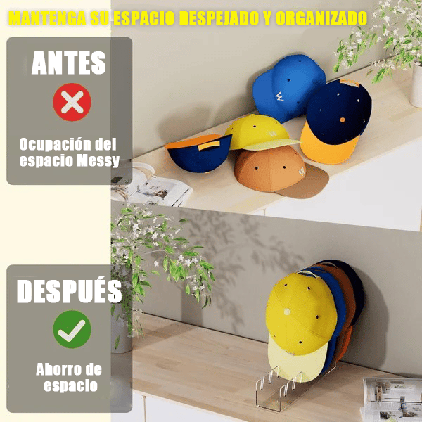 🔥Último Día 49% OFF 🔥Soporte Para Gorras De Béisbol