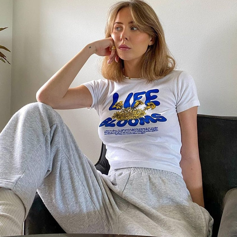 Life Blooms Tee