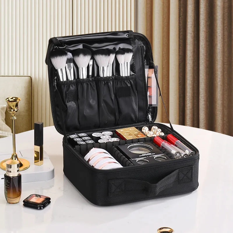 DUAL LAYER MAKEUP PARTITION BOX