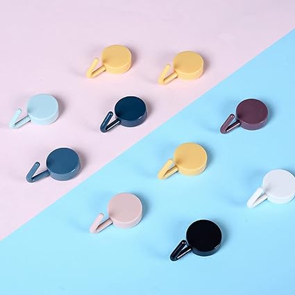 Wall Hook Small . Wall-Mounted Hanging Hook 10 Pieces
