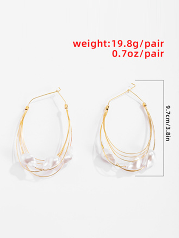 Tasseled Pearl Ear-Ring
