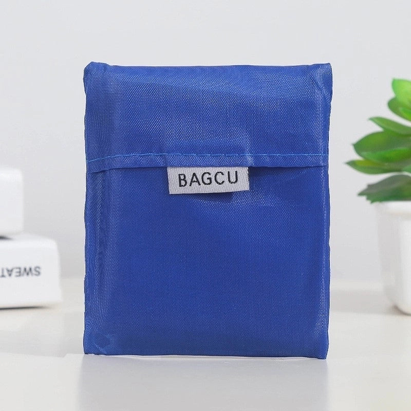 Fashion Solid Color Polyester Shopping Bags