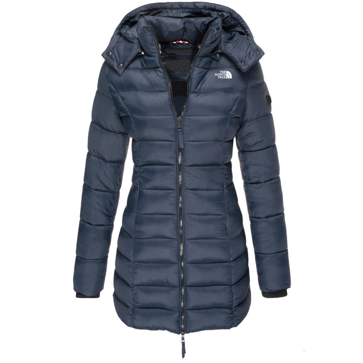 The North Face Plumífero de largo medio para mujer