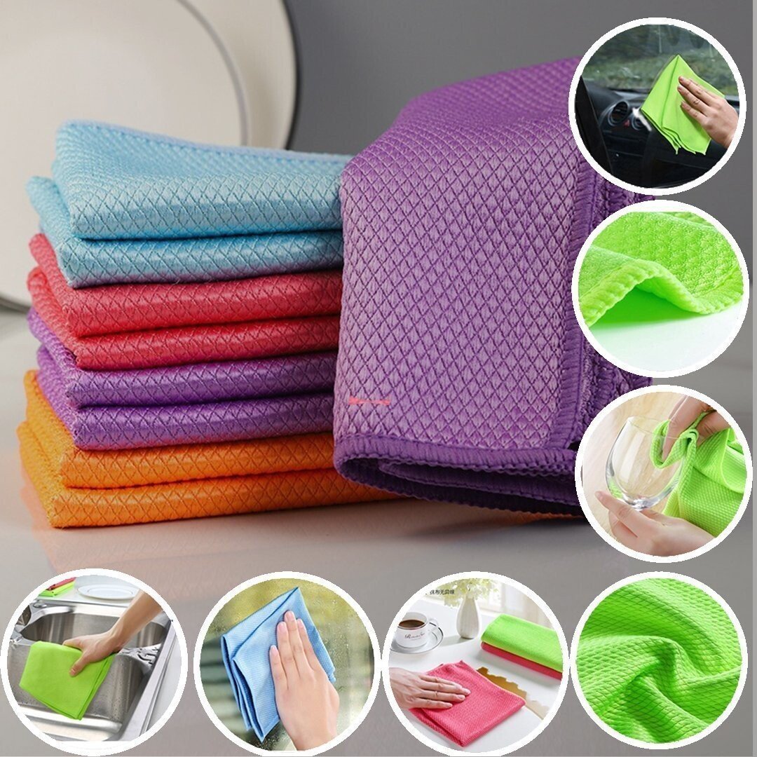 🔥BUY 5 GET 5 FREE🔥Streak-Free Miracle Cleaning Cloths - Reusable