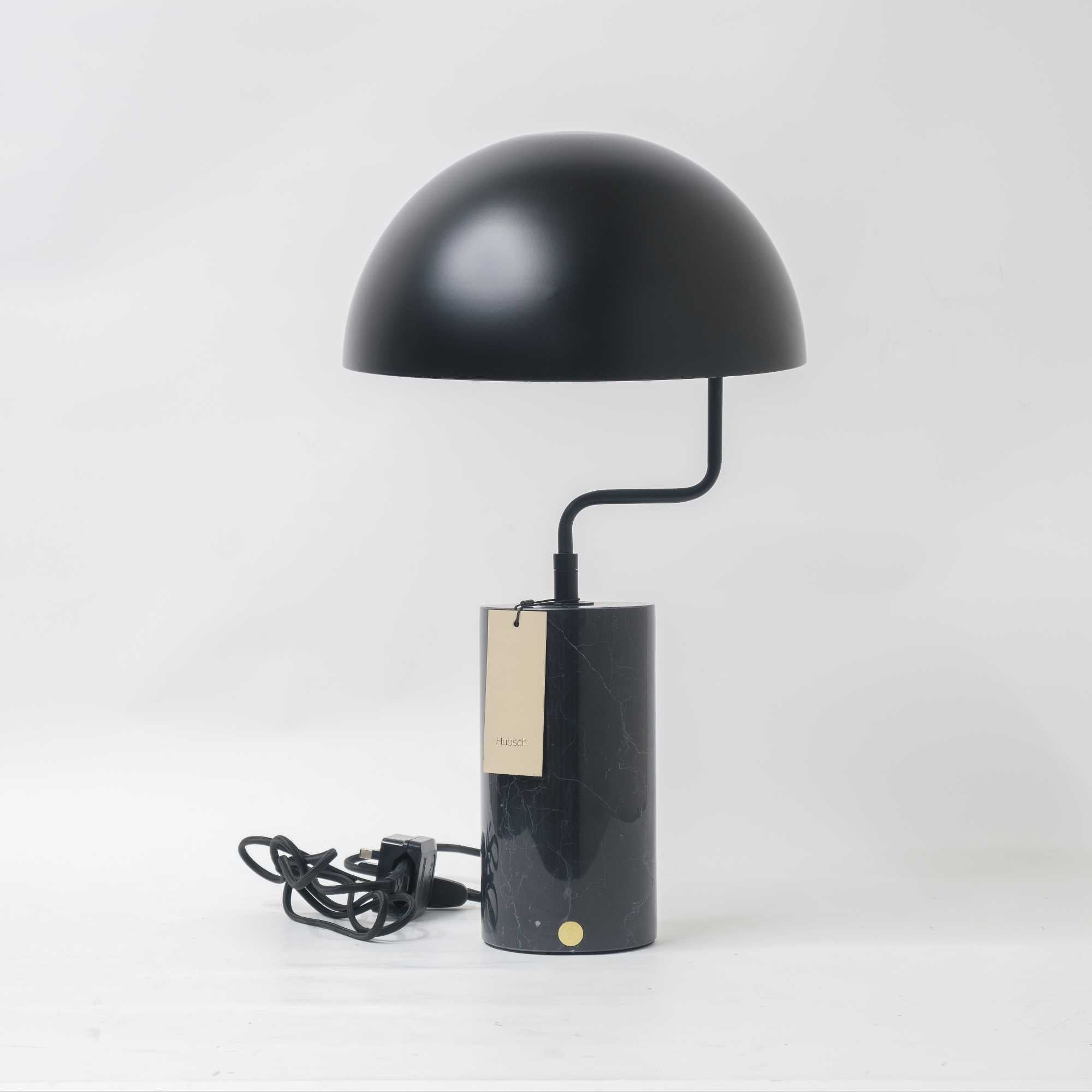 refurbished | Hu?bsch Poise table lamp black
