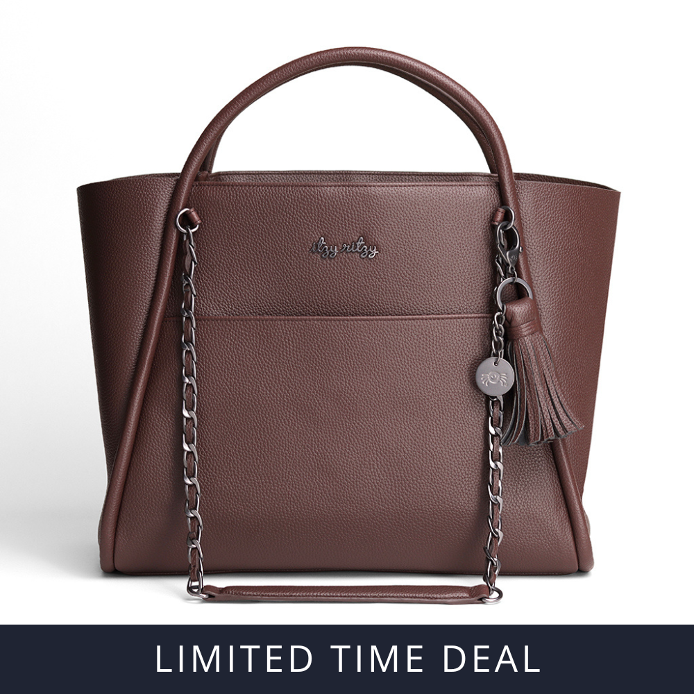 Limited Edition Espresso Boss Tote Diaper Bag