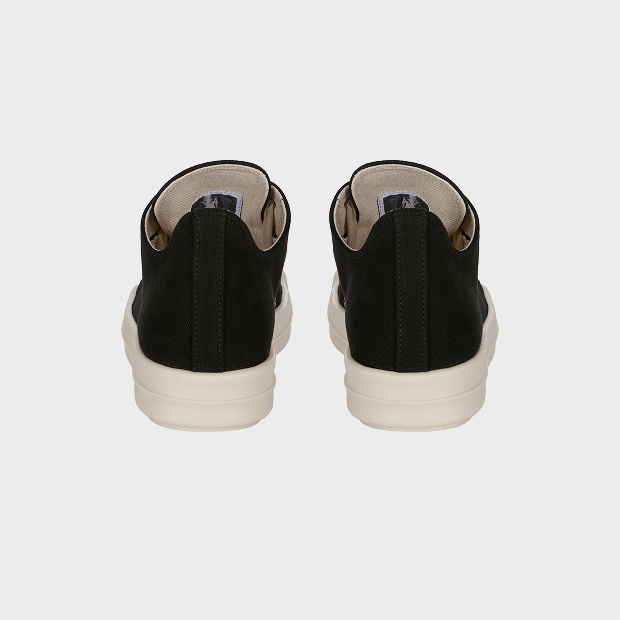 Rick Owens WMNS Low Sneaks Scarpe - Black / Milk