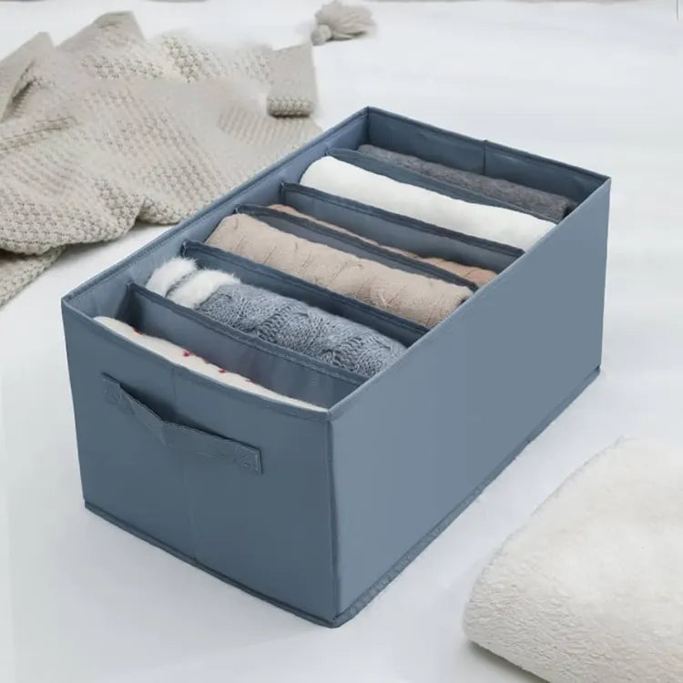 6 Grids Washable Wardrobe Clothes Organizer