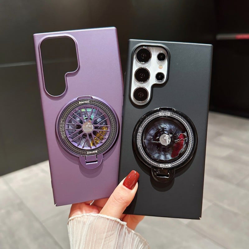 Shockproof Phone Case with Ring Kickstand for Samsung