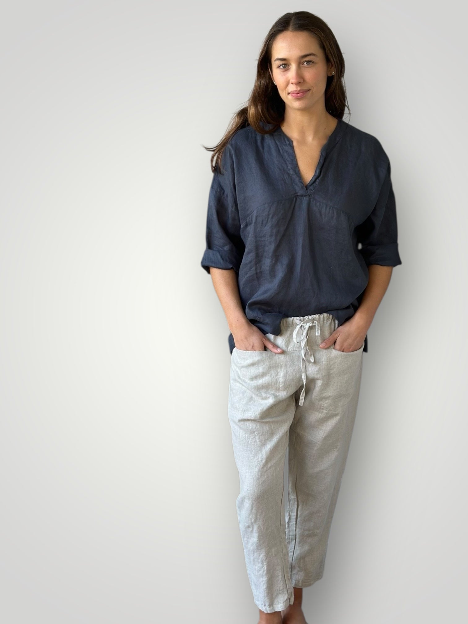 jessie pant-natural linen