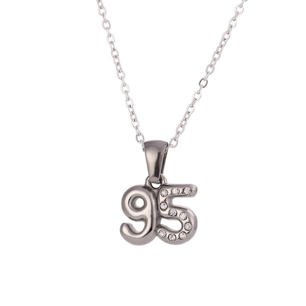 Fashion Quadrilateral Geometric Stainless Steel 18K Gold Plated Necklaces