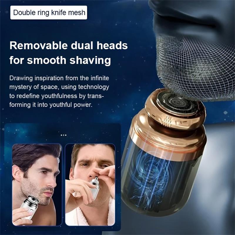 ✨2 In 1 Portable Electric Shaver