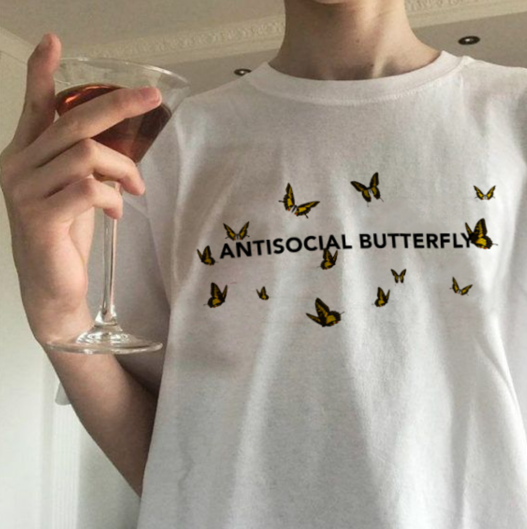 Antisocial Butterfly Tee