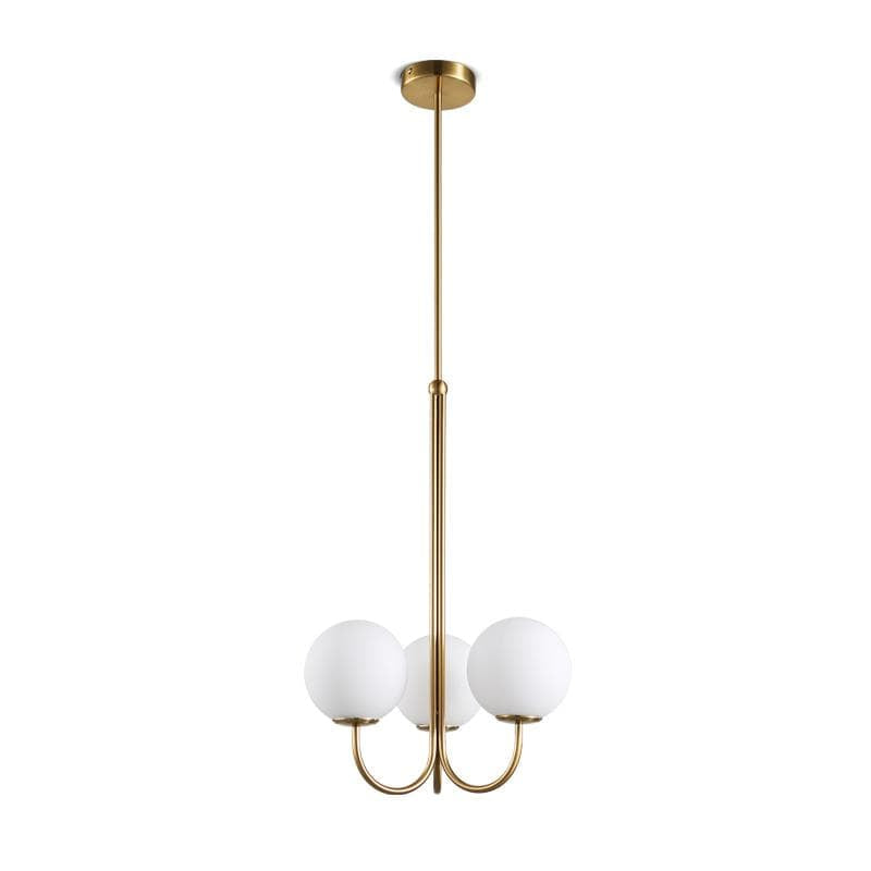 Auriel | Frosted Sphere Classic Chandelier
