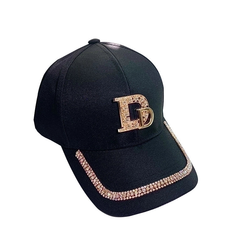 Women's Minimalist Letter Curved Eaves Baseball Cap