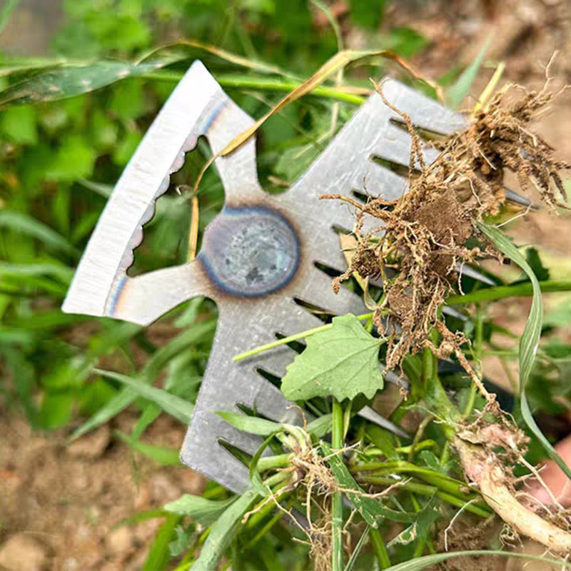 Handmatig onkruidverwijderingsgereedschap voor gazon en tuin