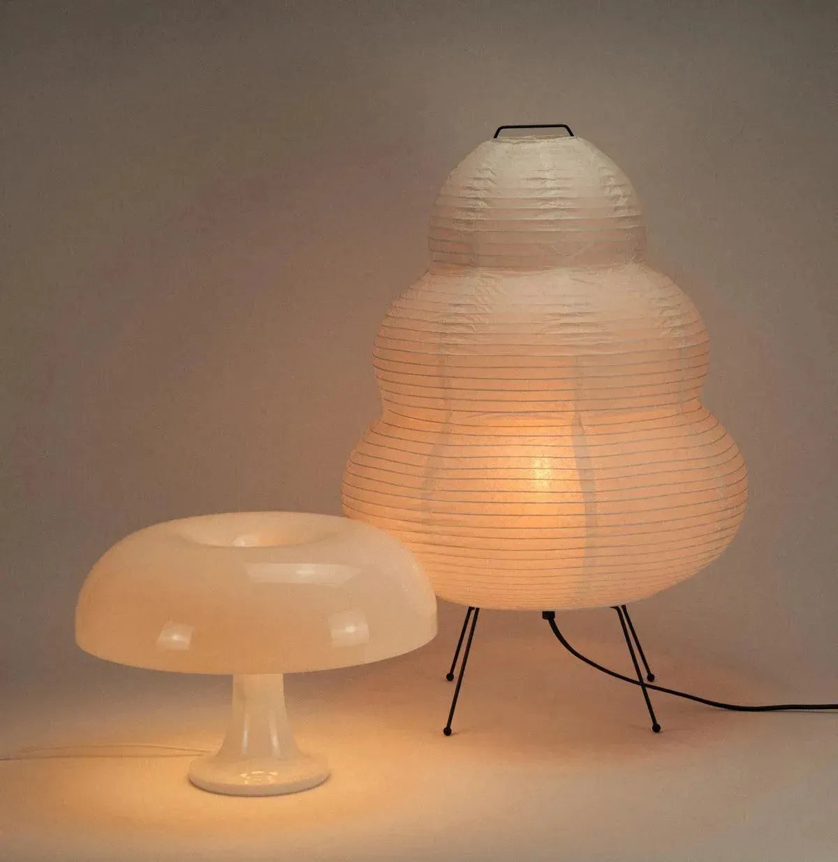 Above The Clouds + Puffball Lamp Bundle | Snow White