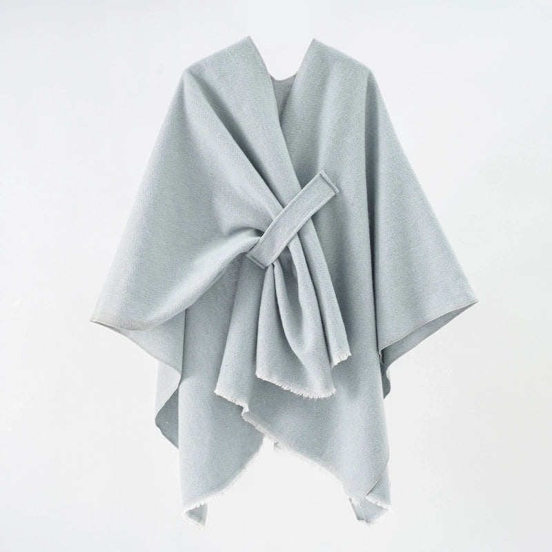 Women's Streetwear Solid Color Polyester Shawl