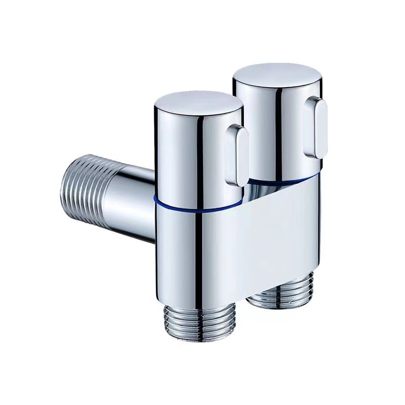 💥1-in-2-out dual control valve