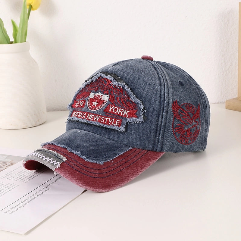 Unisex Vintage Style Classic Style Letter Embroidery Curved Eaves Baseball Cap