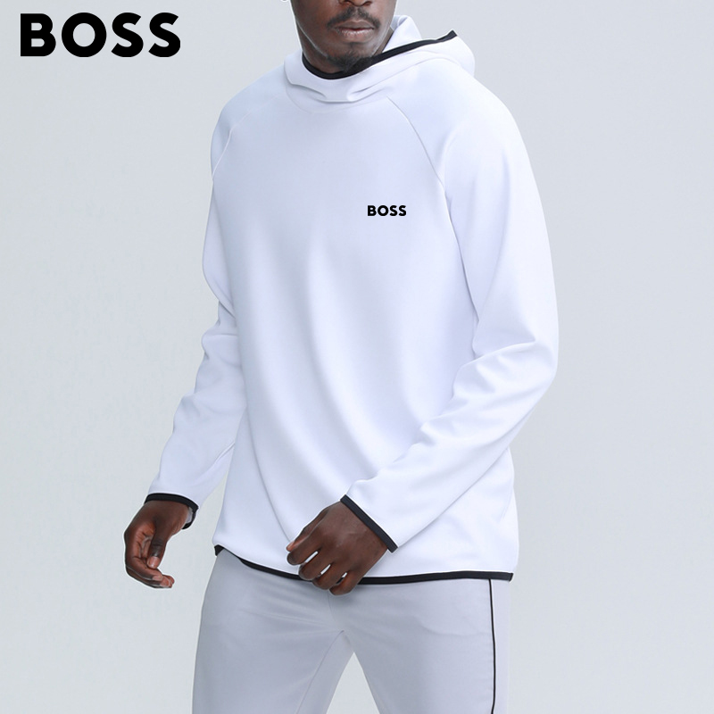 BOSS Men-s Hooded Sports long-sleeved Sports Loose Running Fitness hoodie