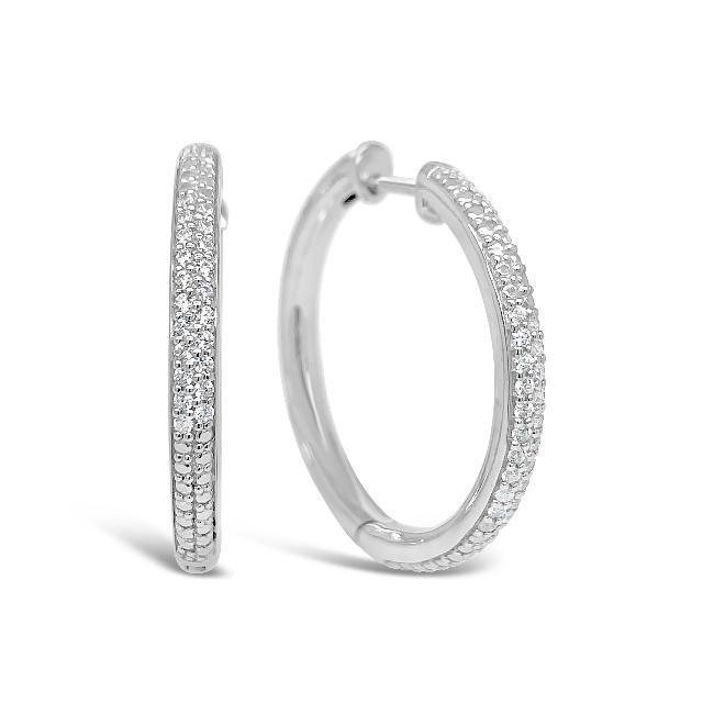 U-shaped Hoop Earrings